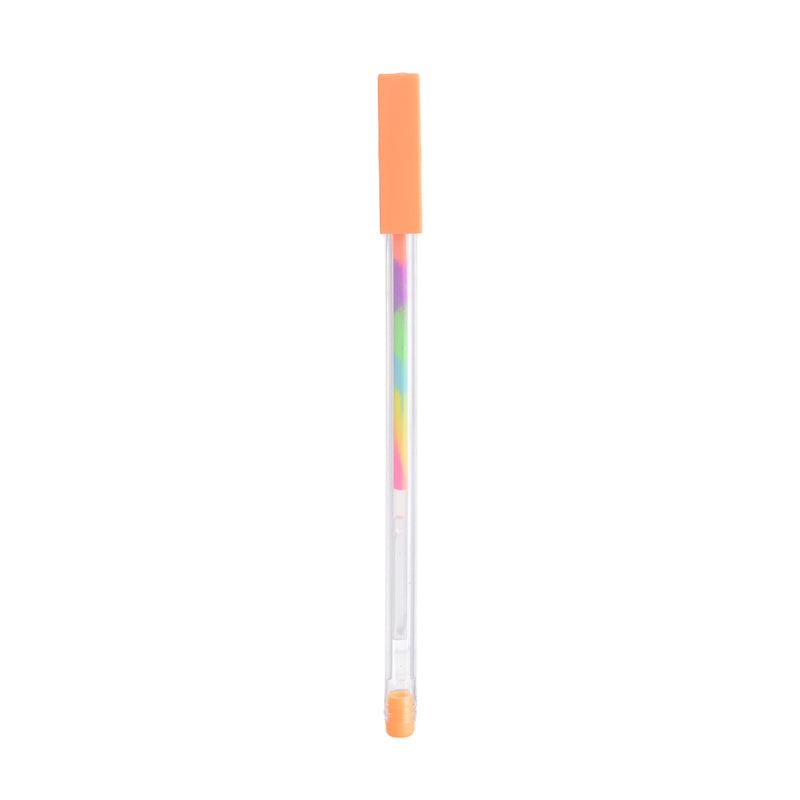 قلم قوس قزح ألوان مختلفه