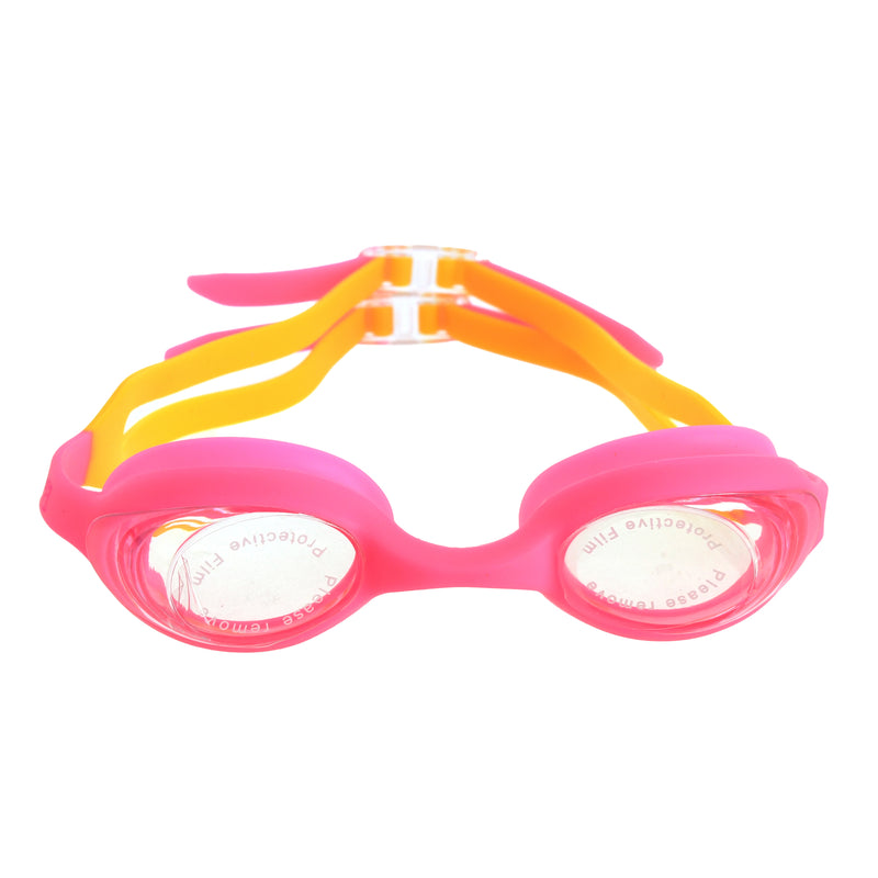 نظارة سباحة باربي بجراب شفاف من سبيدو لون فوشيا