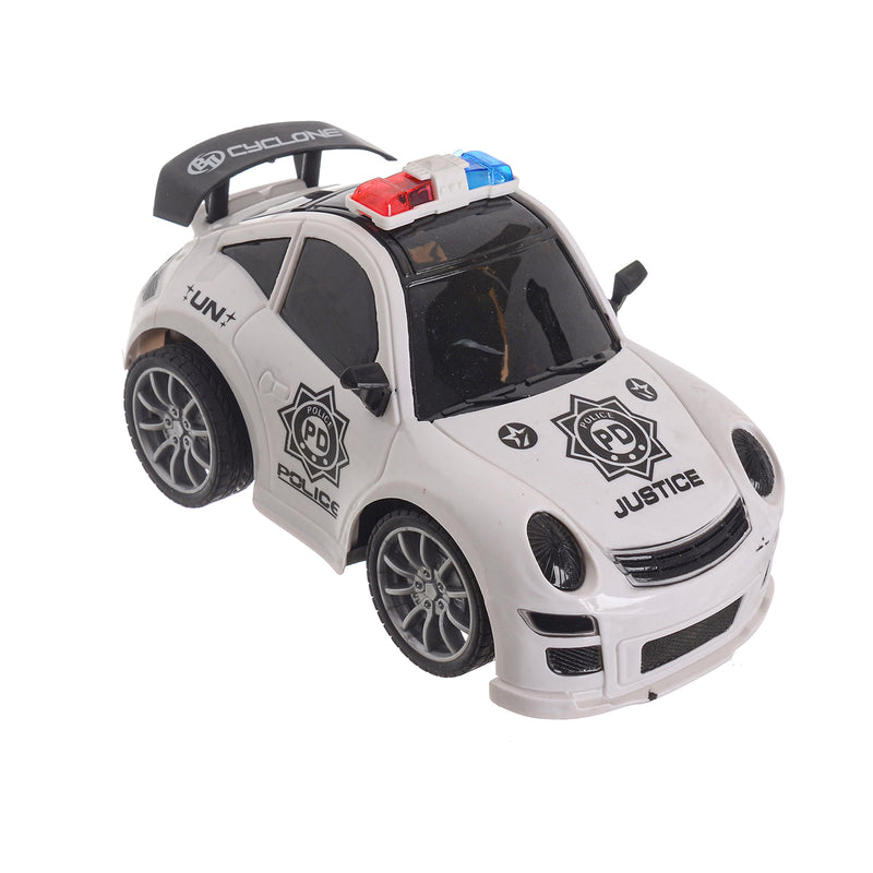 Porsche police car + remote control, 17 x 10 cm