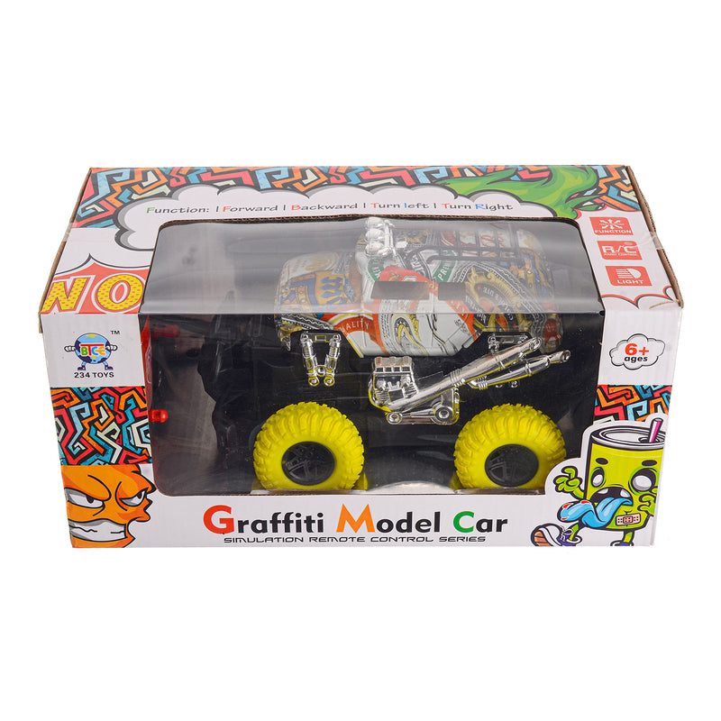 Remote-controlled cross country monster car, 20 x 11 cm