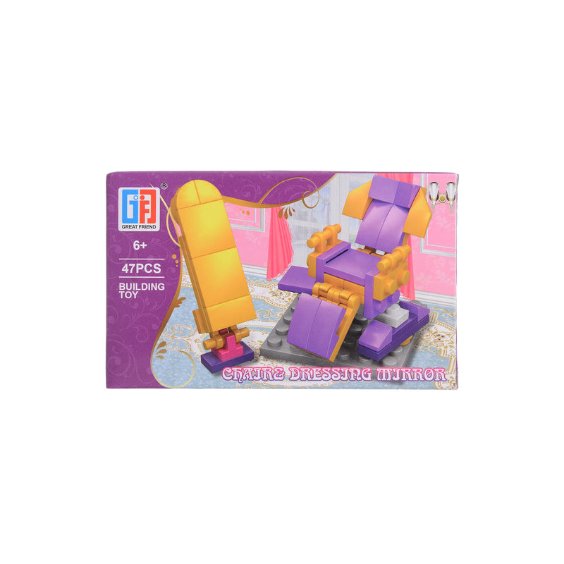 Mauve color massage corset cube toy