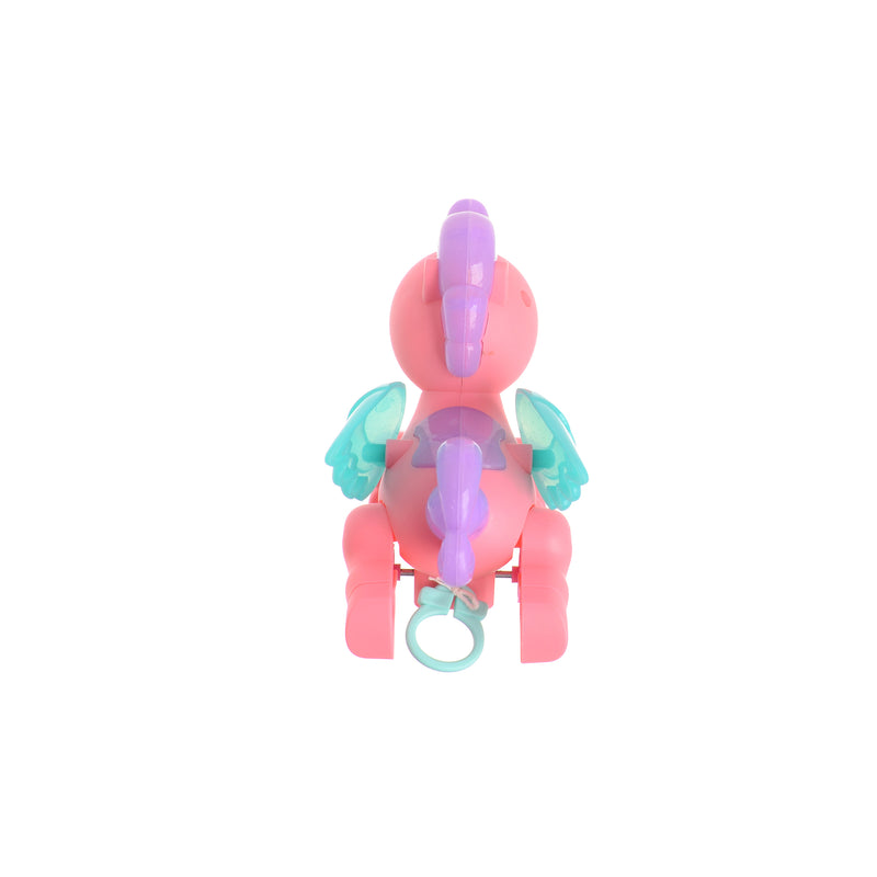 Animated unicorn toy with lights