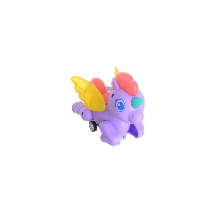 Animated unicorn toy with lights