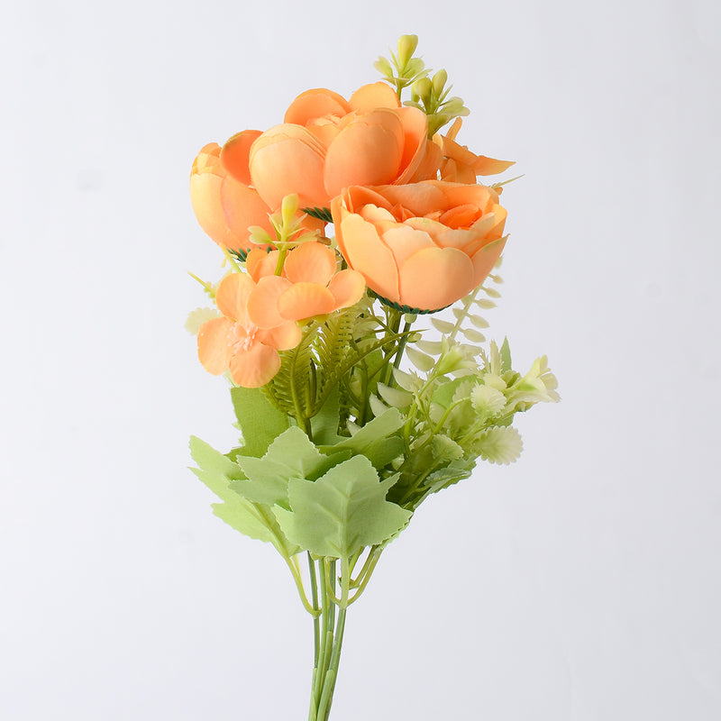 Plastic roses for decoration 