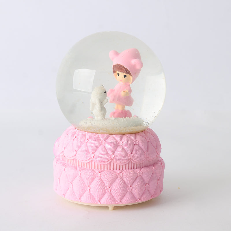 Crystal water crystal for a child and a dog for decoration - pink