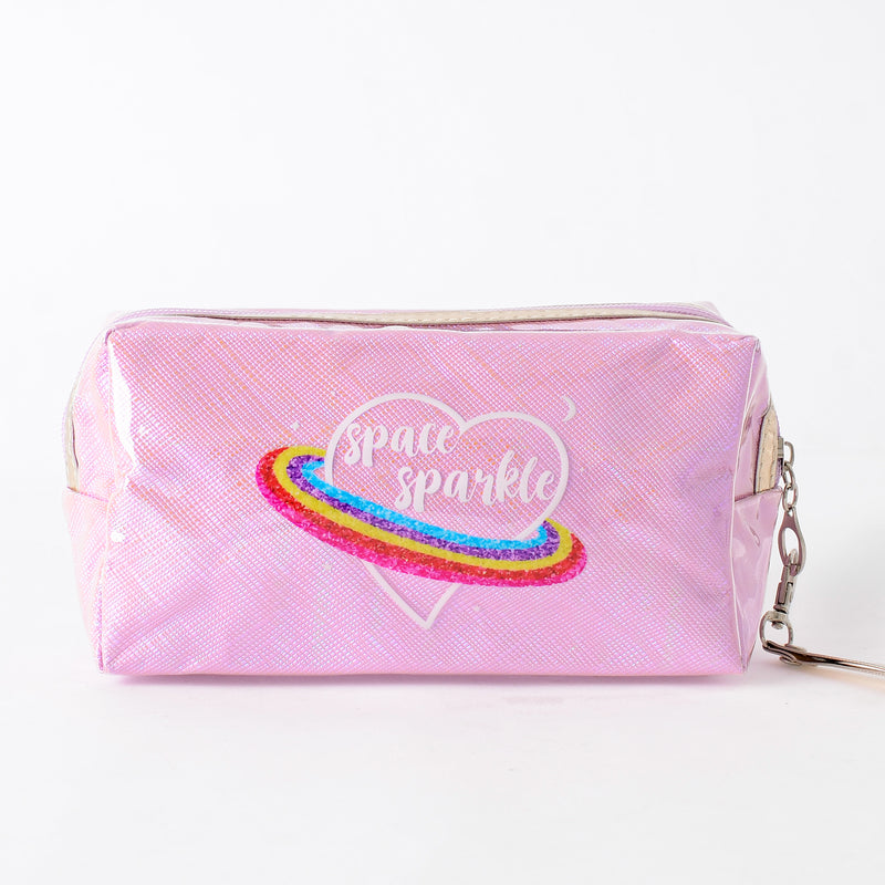 Glitter pencil case for girls