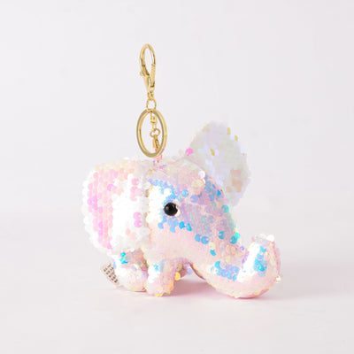 Elephant-shaped keychain