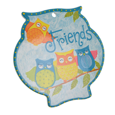 Owl shaped coaster - different colors