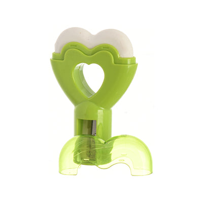 Heart-shaped elastic and sharpener 2*1