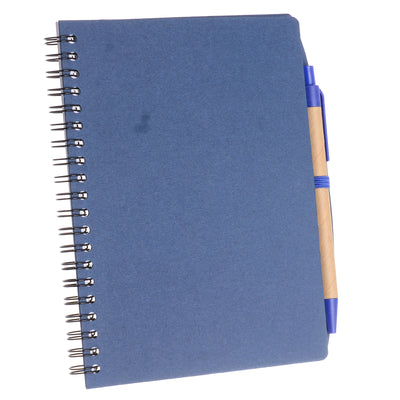 A6 wire notebook with pen