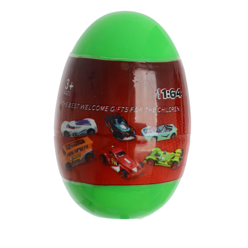 A car inside an egg from Alloy Car