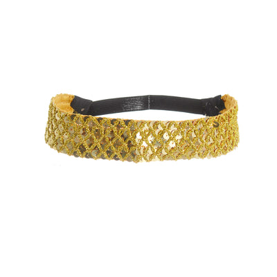 Headband decorated with sequins