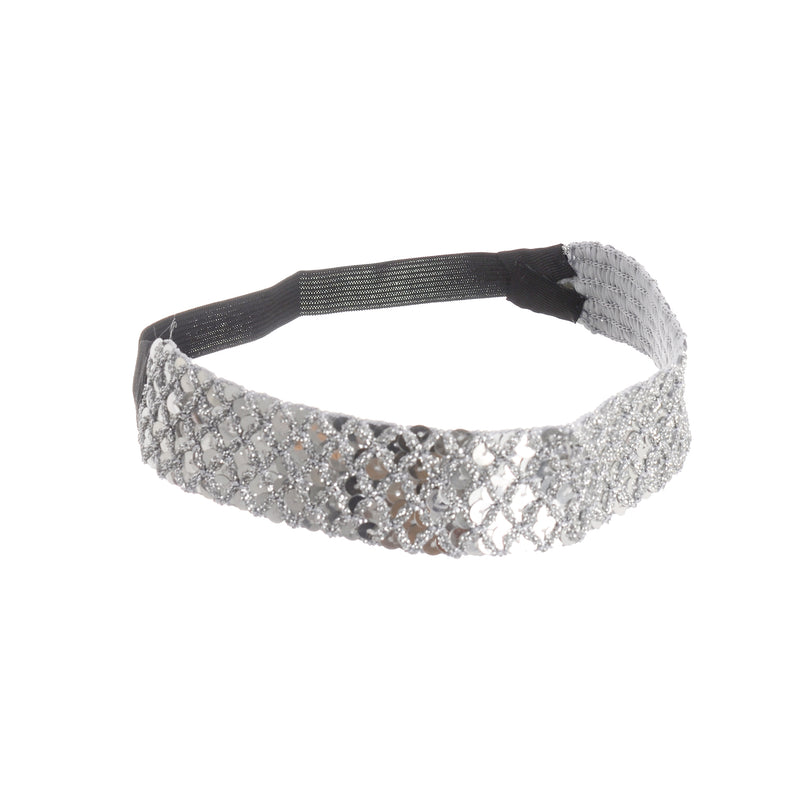 Headband decorated with sequins