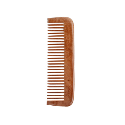 Wide comb with brown interior