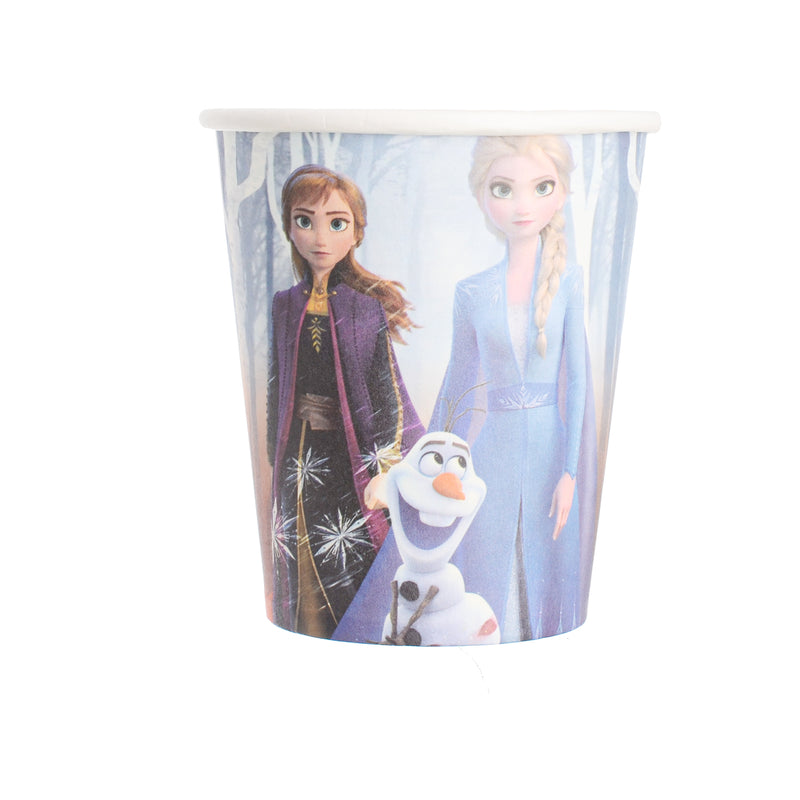 Disney Princesses printed paper cups set of 10 pieces