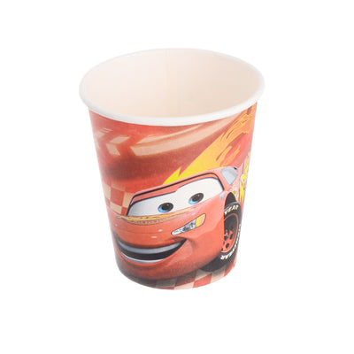 Disney Gasoline Lightning Print Paper Cups Set of 10 Pieces