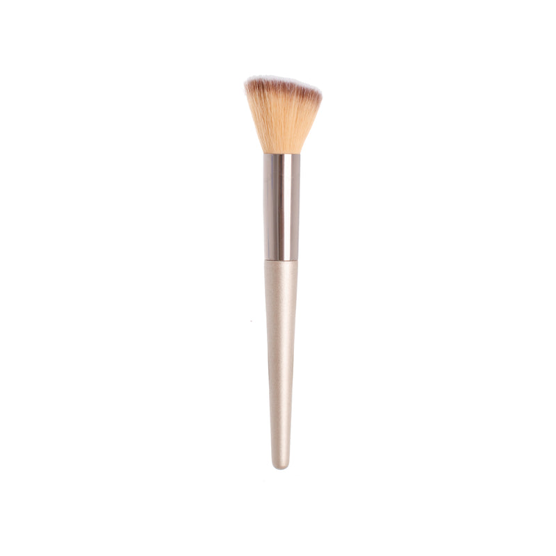 Sufficient slanted foundation makeup brush