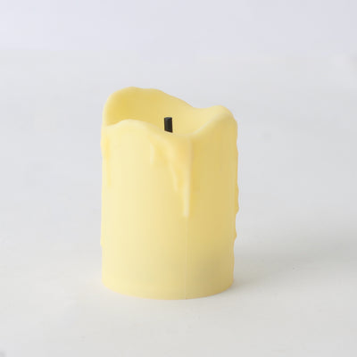 Colored decorative candle 5 x 3.5 cm