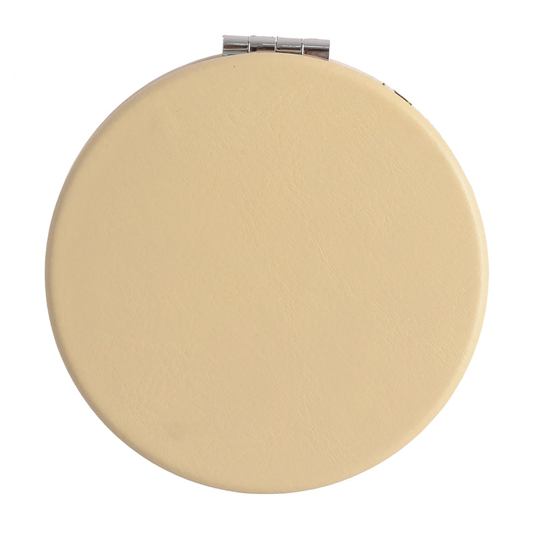 Small pocket mirror, 2 x 1, lemon-simon shape, 6 cm