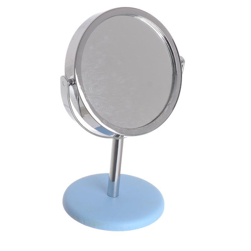 Small handmade stand mirror, blue*various colors, 8 cm