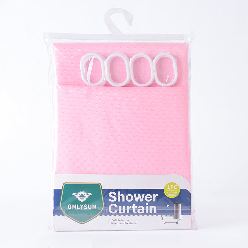 Waterproof bathtub shower curtain, size 180*180 cm