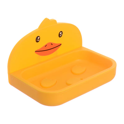 Yellow adhesive soap