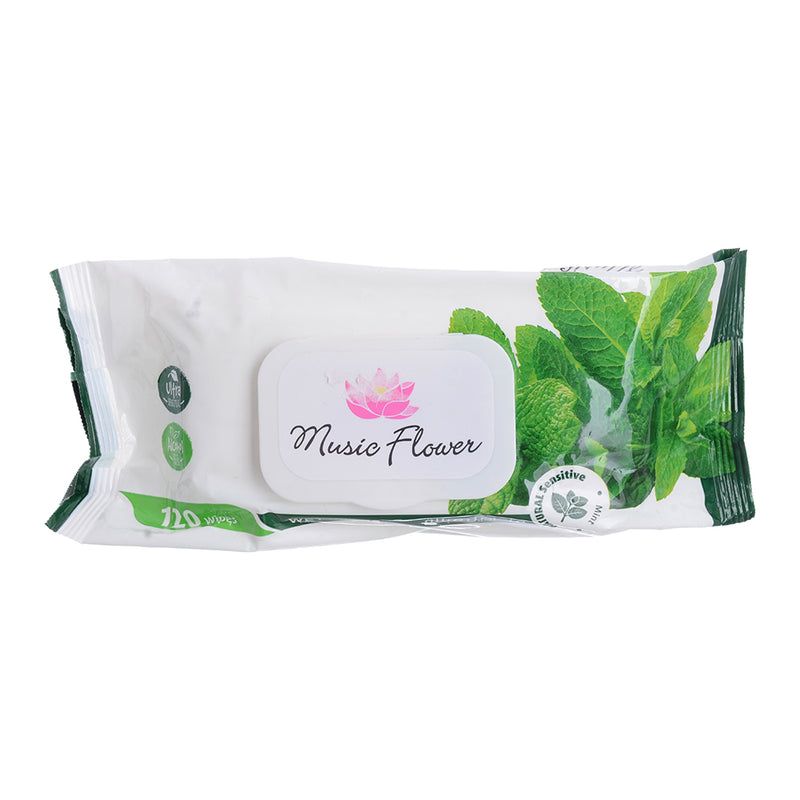 Music Flour Wet Wipes 120 Wipes