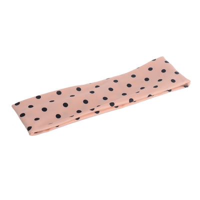 Wide dotted hair band