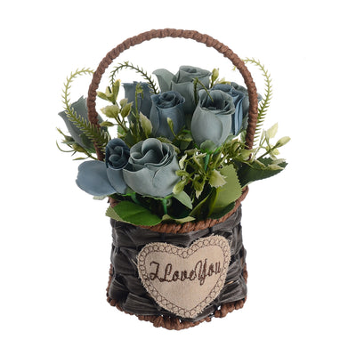 Decorative artificial rose saturday, 20 cm