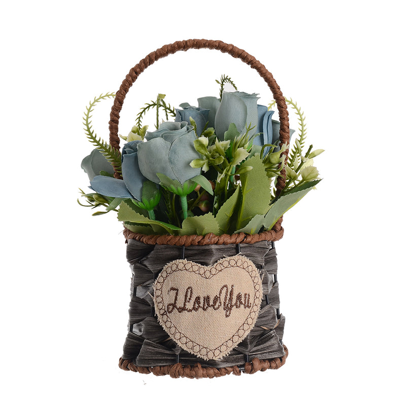 Decorative artificial rose saturday, 20 cm
