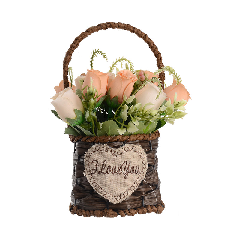 Decorative artificial rose saturday, 20 cm