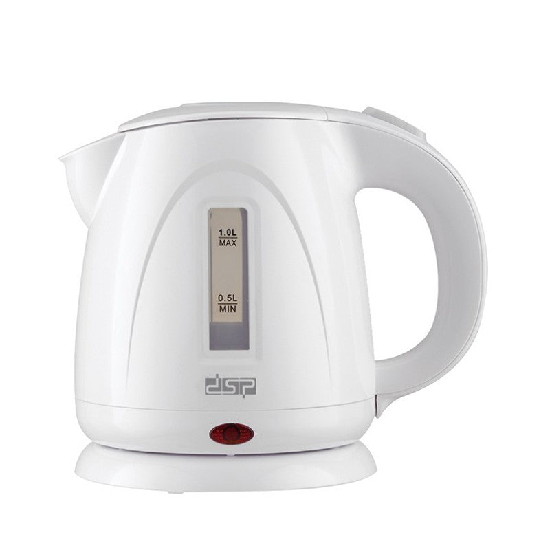 DSP plastic electric kettle, 1 liter, KK1128, white color