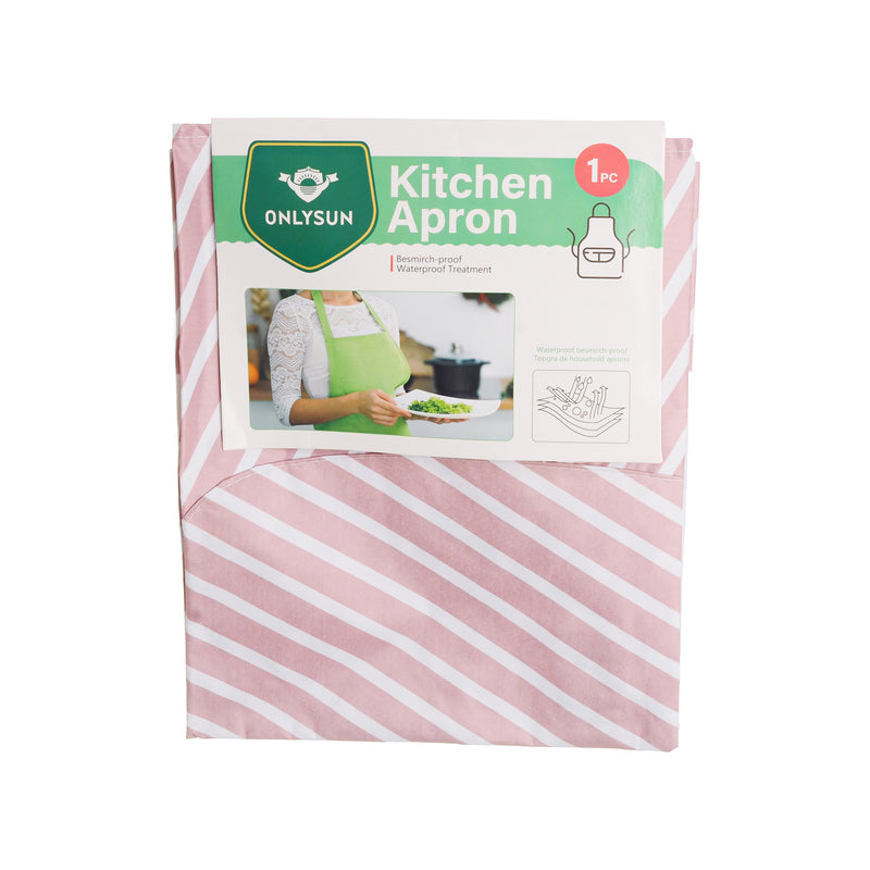 Waterproof Kitchen Apron Cashmere*White