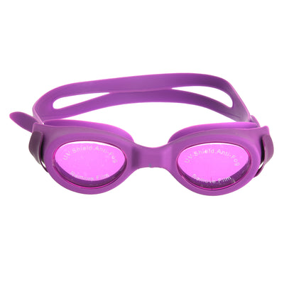 Swimming goggles with a white case from Speedo