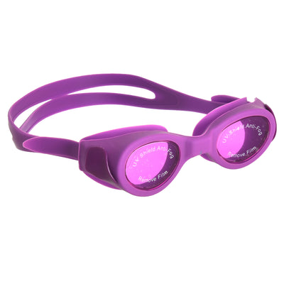 Swimming goggles with a white case from Speedo