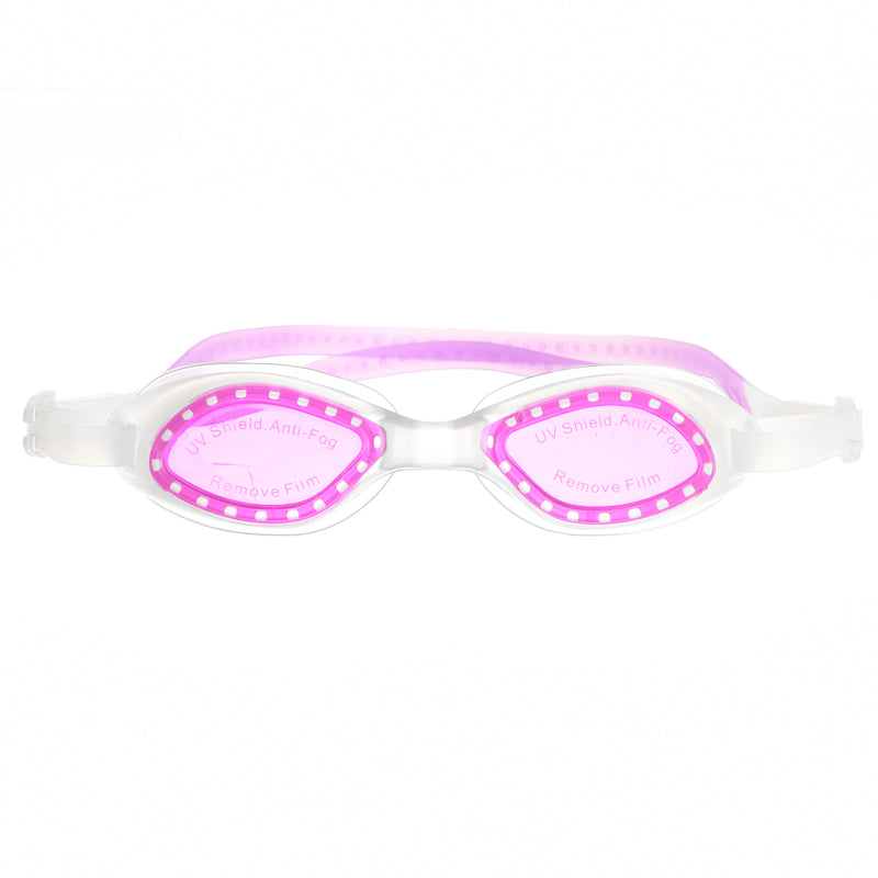 Swimming goggles with a transparent case from Speedo