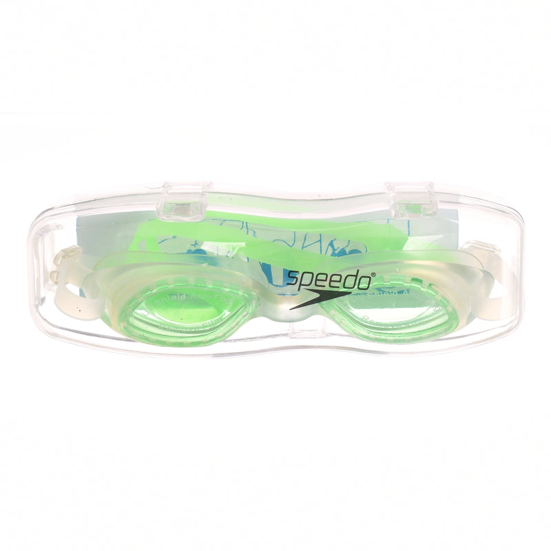 Swimming goggles with a transparent case from Speedo