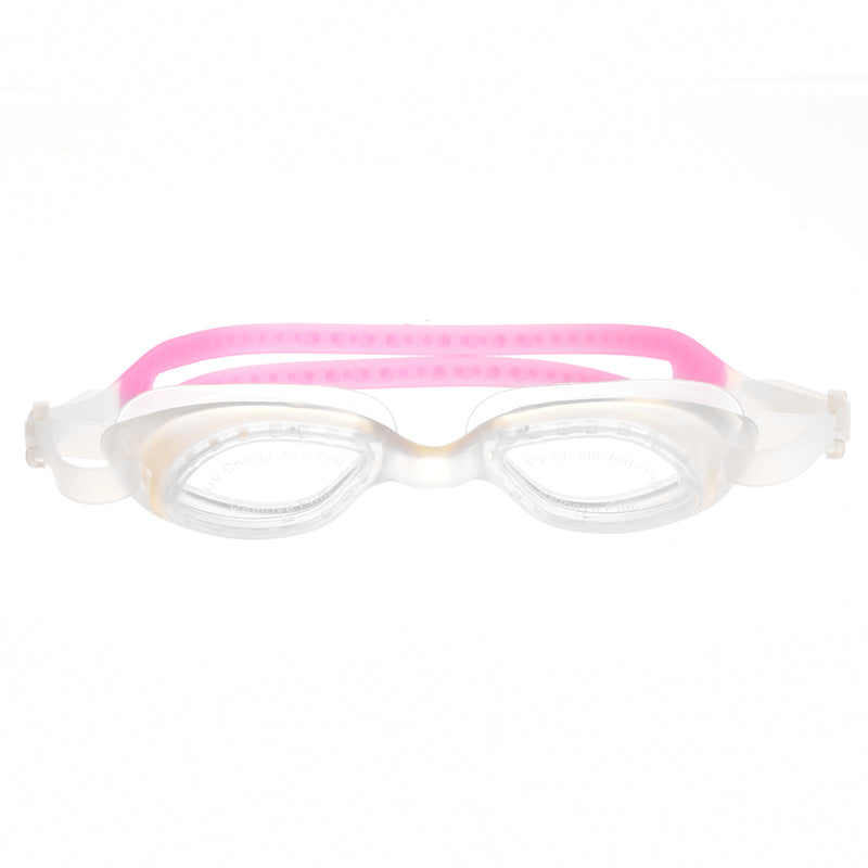 Swimming goggles with a transparent case from Speedo