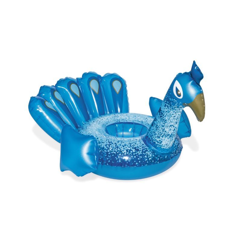 Bestway 34104 Inflatable Drink Holder Peacock Shape 34.5 x 31 cm