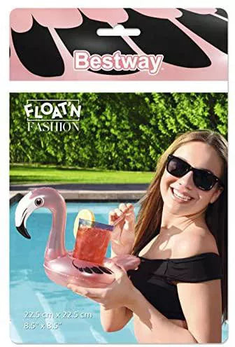 Bestway 34104 Flamingo Inflatable Drink Holder 22.5 x 22.5 cm