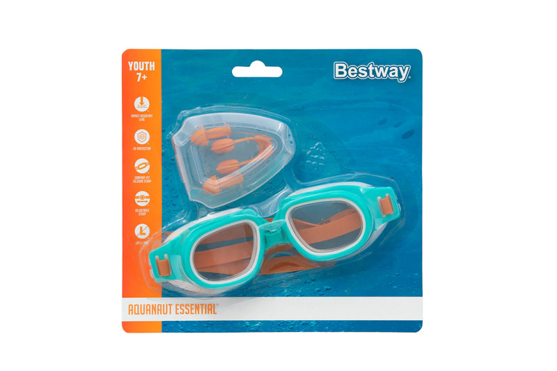 Swimming goggles with nose and ear plugs from Bestway 26034