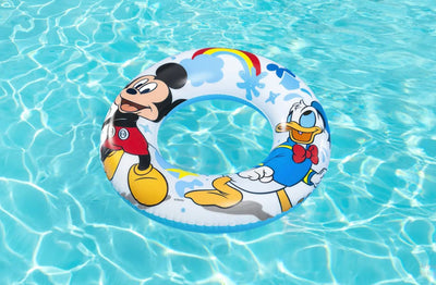 Bestway 91004 Swimming Ring with Mickey Mouse Print