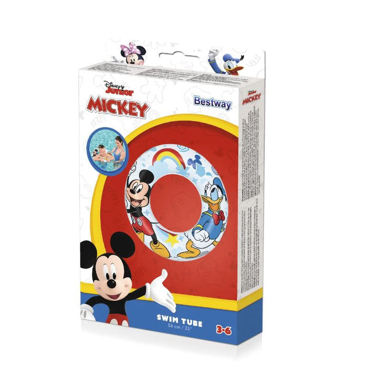 Bestway 91004 Swimming Ring with Mickey Mouse Print