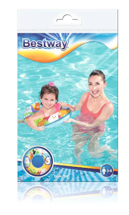 Bestway 36113 swimming ring with sea creatures print