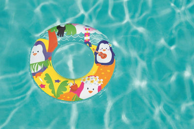 Bestway 36113 swimming ring with sea creatures print