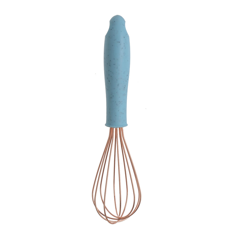 Stainless steel egg whisk with granite handle, 25 cm