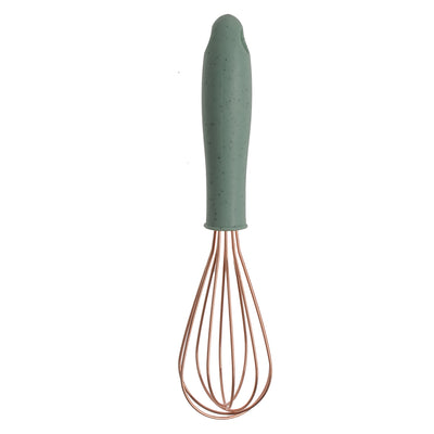 Stainless steel egg whisk with granite handle, 25 cm