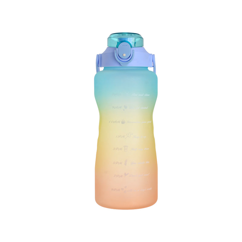 Numbered sports water bottle 3 pieces in different sizes