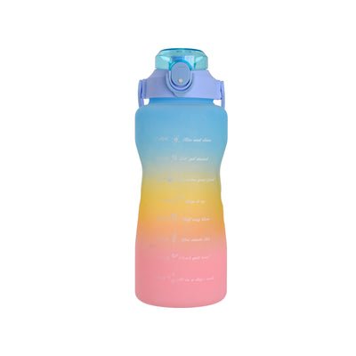 Numbered sports water bottle 3 pieces in different sizes