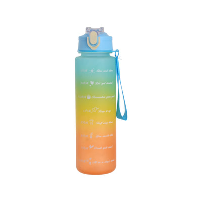 Numbered sports water bottle 3 pieces in different sizes